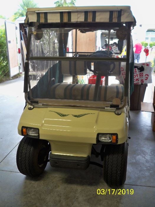 1995 Club Car " GAS "  Golf Cart, asking $1,900.00