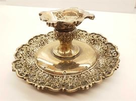 #69: Tiffany & Co Candle Holder 9627 Makers 4198 Sterling Silver 925-1000 T Weight 335.9g
Tiffany & Co Candle Holder 9627 Makers 4198 Sterling Silver 925-1000 T Weight 335.9g
