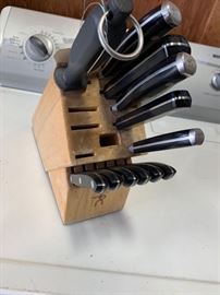 # 126 J.A. Henckles knife set J.A. Henckles knife set