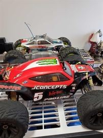 # 210 2 Electric 4WD RC Cars, Aluminium Arms and Other Upgrades 2 Electric 4WD RC Cars, Aluminium Arms and Other Upgrades