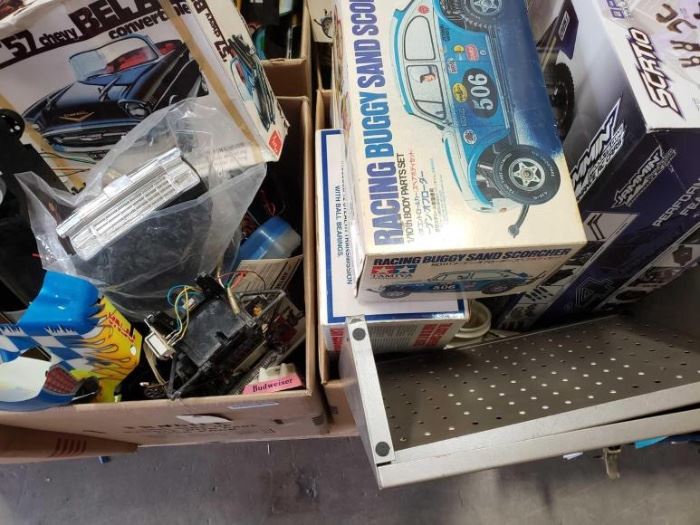 # 231 Model Cars, RC Car Bodies, RC Car, RC Car Boxes, and Misc Parts Model Cars, RC Car Bodies, RC Car, RC Car Boxes, and Misc Parts