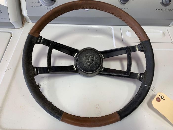 # 260 Vintage Porsche steering wheel Vintage Porsche steering wheel