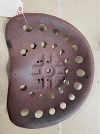 # 515 Metal Patina Tractor Seat Metal Patina Tractor Seat