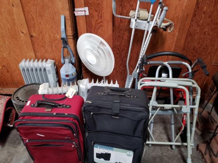 # 607 Electric Heaters, Walkers, Luggage Electric Heaters, Walkers, Luggage