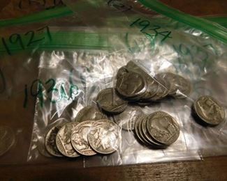 Assorted Buffalo Nickels