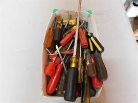 Assorted Screwdrivers