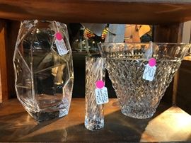 Waterford Crystal and Other Crystal Pieces 