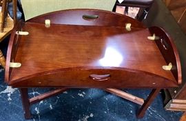 Bombay Wooden Coffee Table with folding edges