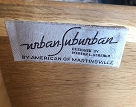 Original label still on each of the two pieces