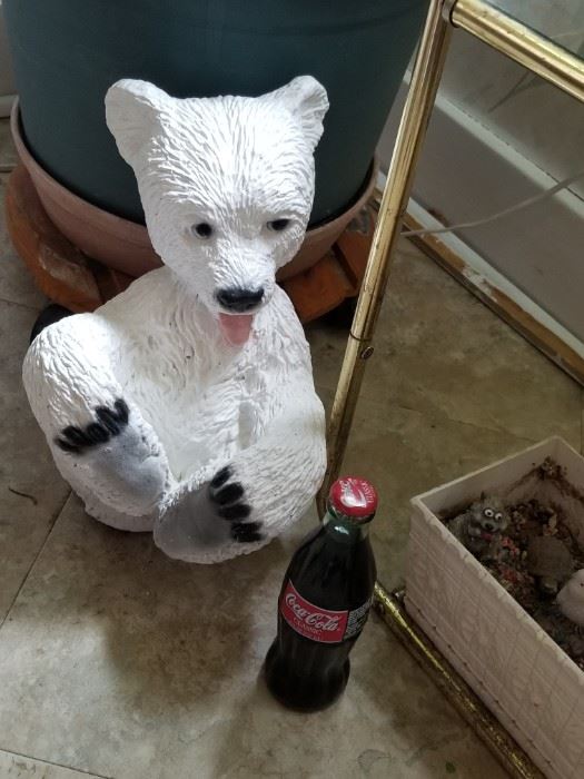 Cute collectible,  coca cola bear!