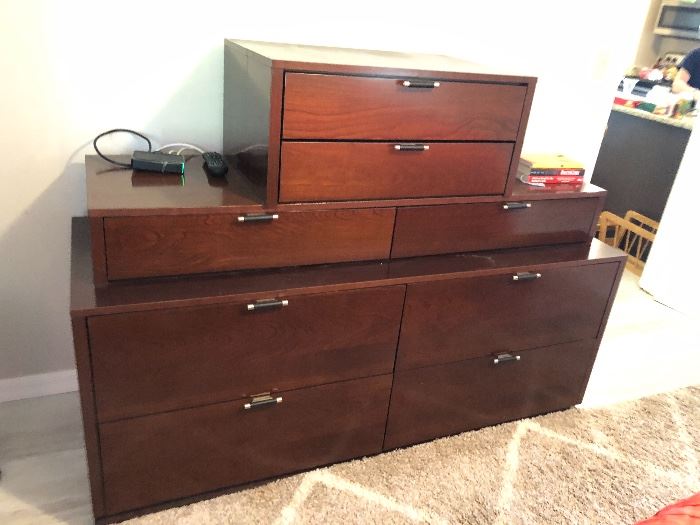 FANTASTIC CONTEMPORARY DRESSER WITH REMOVABLE TOP 2 DRAWER UNIT ....NIGHTSTAND PERHAPS