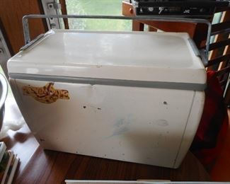 Mid Century Olympic Ice Chest