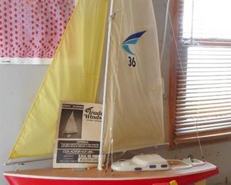 Trade Winds MOdel Sailboat