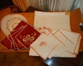 Vintage Table Linens