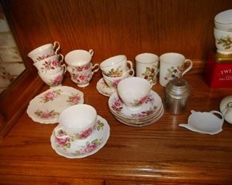 Vintage Royal Vale Dessert Set