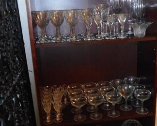 Crystal , Glass Stemware, 