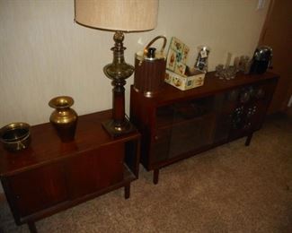 Mid Century Record Cabinet