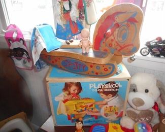 Detko 1960 Spotty Rocking Horse