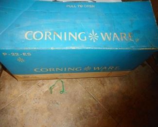 Corning Ware, in Box.