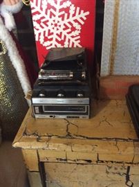 8-track tape player