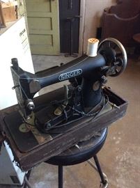 Antique sewing machine 