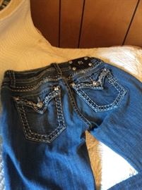 Miss Me jeans size 0 to 4 junior.