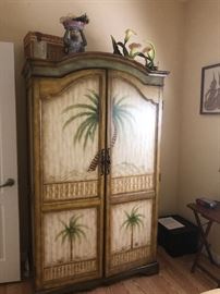 TOMMY BAHAMA STYLE ARMOIRE