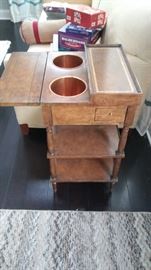 antique wine stand