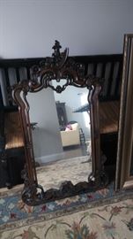 Large antiques mirror