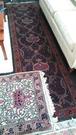 BEAUTIFUL - There are 4 hand woven Parisian rug runners