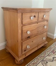 Small four drawer chest