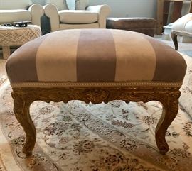 Vintage ottoman