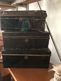 Antique Tin Boxes