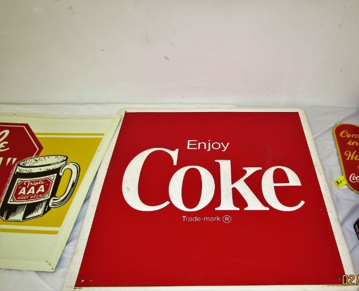 1060's Coke Sign