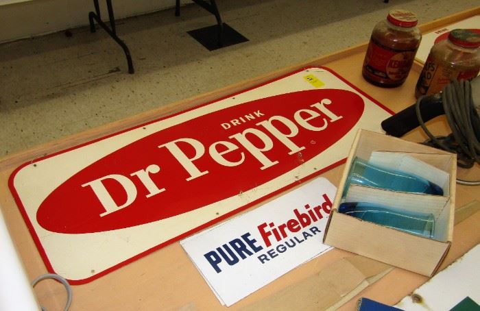 1950s dr. pepper sign