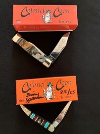 Colonel Coon Limited Edition Pocket Knives - Brian Yellowhorse