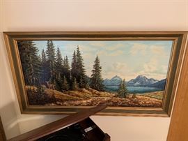 Painting by J Sandell - Holdredge Nebraska Native Artist