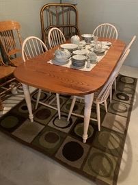 Athol Wood Dining Room Table Set