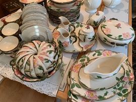 Franciscan "Desert Rose" Made in California China Set
