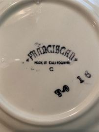 Franciscan "Desert Rose" Made in California China Set