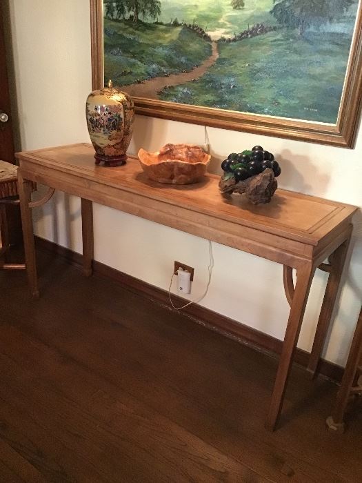 Handmade large sofa or accent table. 