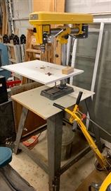 AMT 34in 1/3 Hp Radial Drill 4910 w/ Rolling Stand	66x36x38in	HxWxD