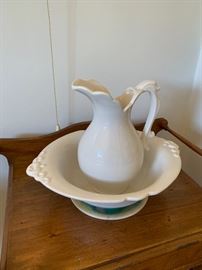 Haeger 4060 Water Pitcher Bowl Basin	