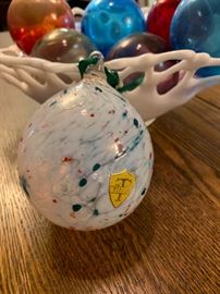 Tiffin Glass Ornament