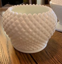 Westmoreland Hobnail vase