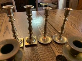 Brass Candlesticks 