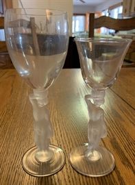  Bayel Bacchus Glasses Nude Stem France