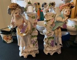Boy/Girl Porcelain Figures	