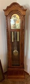 Ridgeway grandfather clock model 219	76X20.5X11.5IN	HxWxD