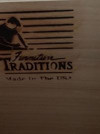 Furniture Traditions Oak 5 Drawer Dresser	52x35x17.5in	HxWxD